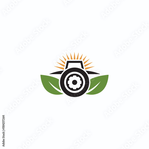 vector logo design for agriculture, firm house, agro business, organic, horticulture, green agro firm, harvesting, village firm 