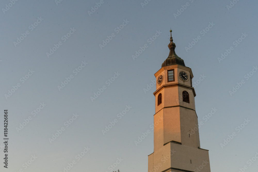 Sahat-kula Clock Tower in Kalemegdan Fortress , Serbia, Belgrade Sahat-kula Clock Tower in Kalemegdan Fortress , Serbia, Belgrade