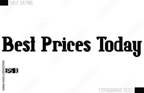 Typography Lettering Sale Design For Advertising Best Prices Today