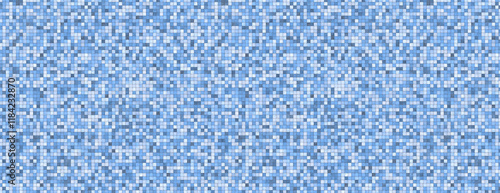 Foto Fondo de gresite azul de piscina