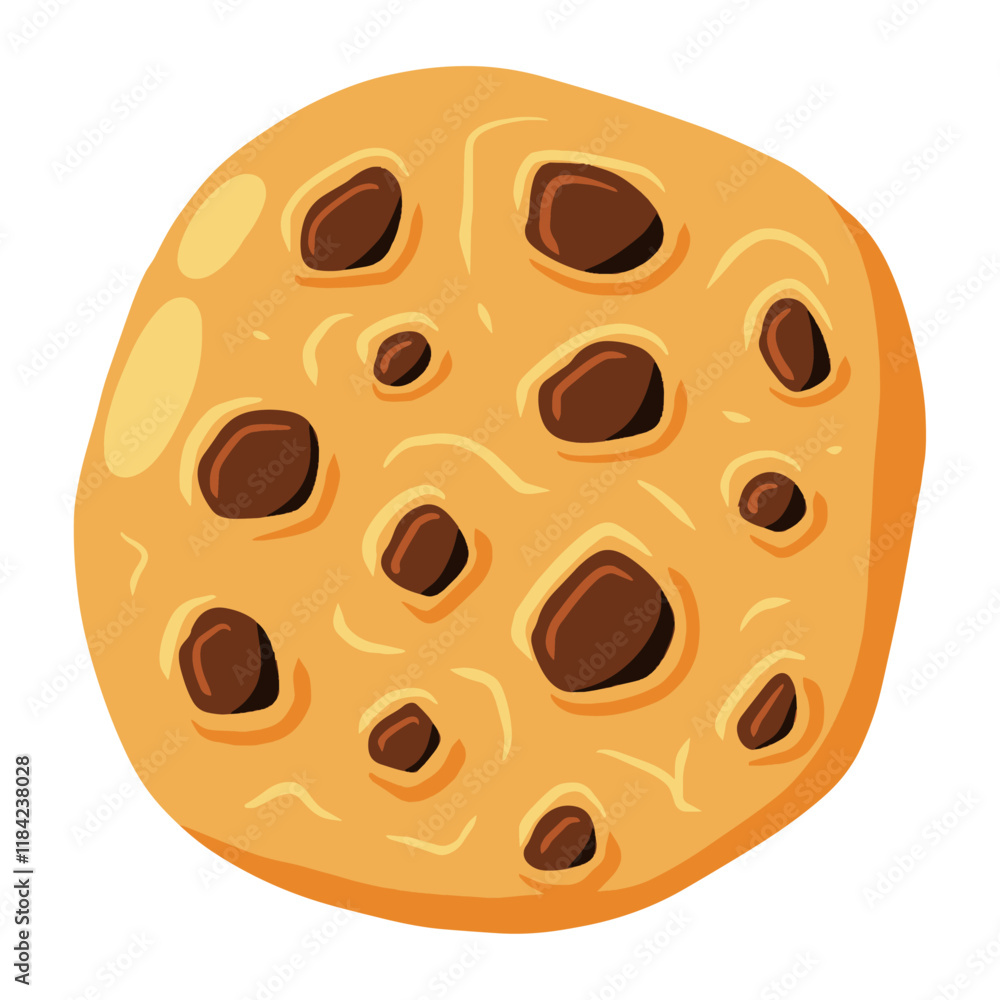 Cookie crumble, bite biscuit oatmeal. Tasty chip bakery. Sweet dessert food. Cartoon pastry baked snack for breakfast. Chocolate cake with crumb Cookie crumble, bite biscuit oatmeal. Tasty chip bakery. Sweet dessert food. Cartoon pastry baked snack for breakfast. Chocolate cake with crumb