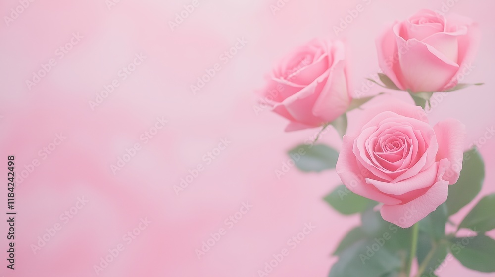 Softly Pink Rose Flowers in Romantic Rose Garden with Elegant Blossom and Green Foliage in Dreamy Pastel Background for Floral Design and Nature Lovers in Close Up Softly Pink Rose Flowers in Romantic Rose Garden with Elegant Blossom and Green Foliage in Dreamy Pastel Background for Floral Design and Nature Lovers in Close Up