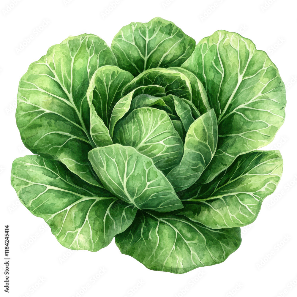 Fresh green cabbage on a white isolated background, showcasing its crisp leaves and natural texture, perfect for healthy food concepts. Fresh green cabbage on a white isolated background, showcasing its crisp leaves and natural texture, perfect for healthy food concepts.