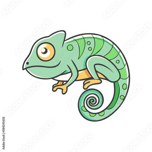 Wallpaper Mural chameleon vector icon, animals vector illustration - simple illustration of chameleon perfect for logos, and animals-themed designs. Torontodigital.ca
