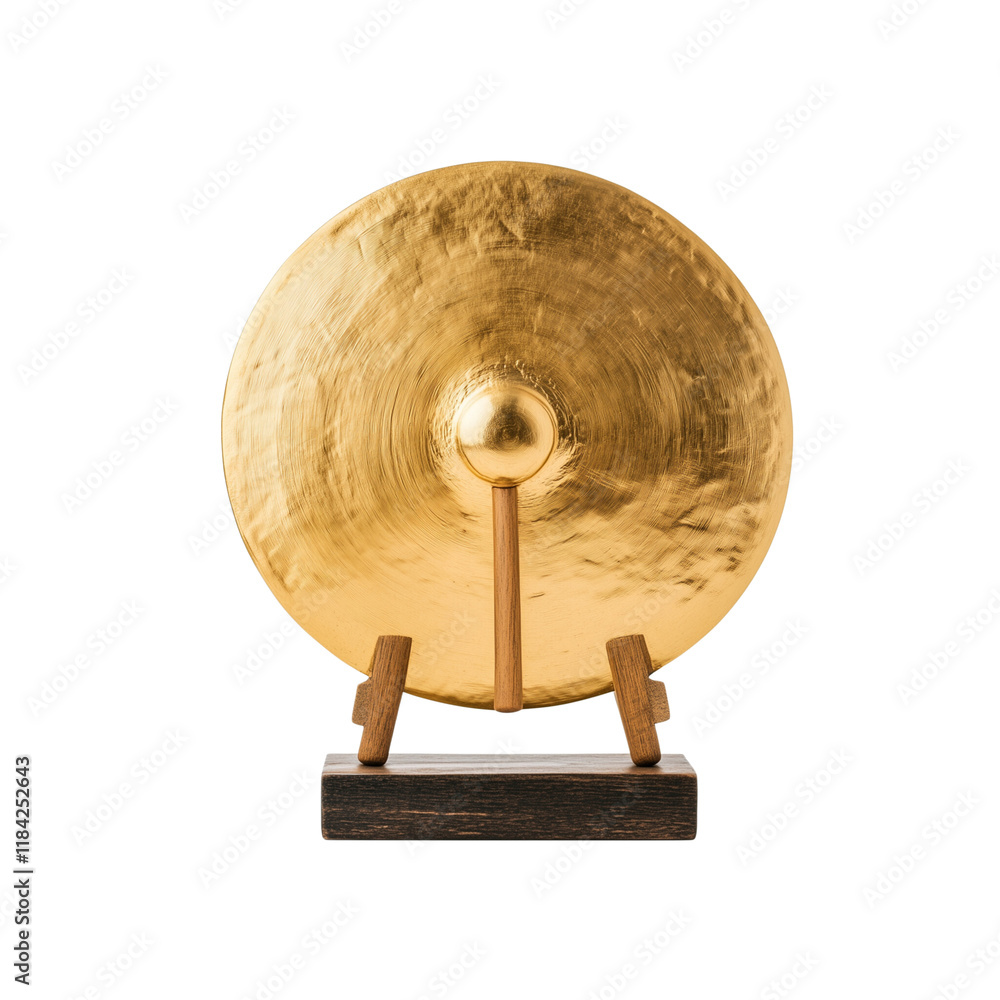 Gong, isolated