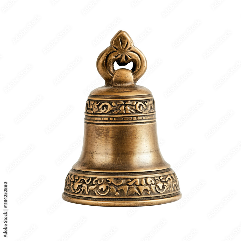 Ritual bell, isolated Ritual bell, isolated