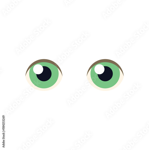 eye vector symbol sign icon illustration