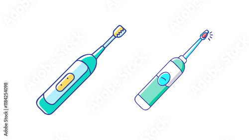 electric toothbrush 02 vector icon, electronics vector illustration - simple illustration of electric toothbrush 02 perfect for logos, and electronics-themed designs.