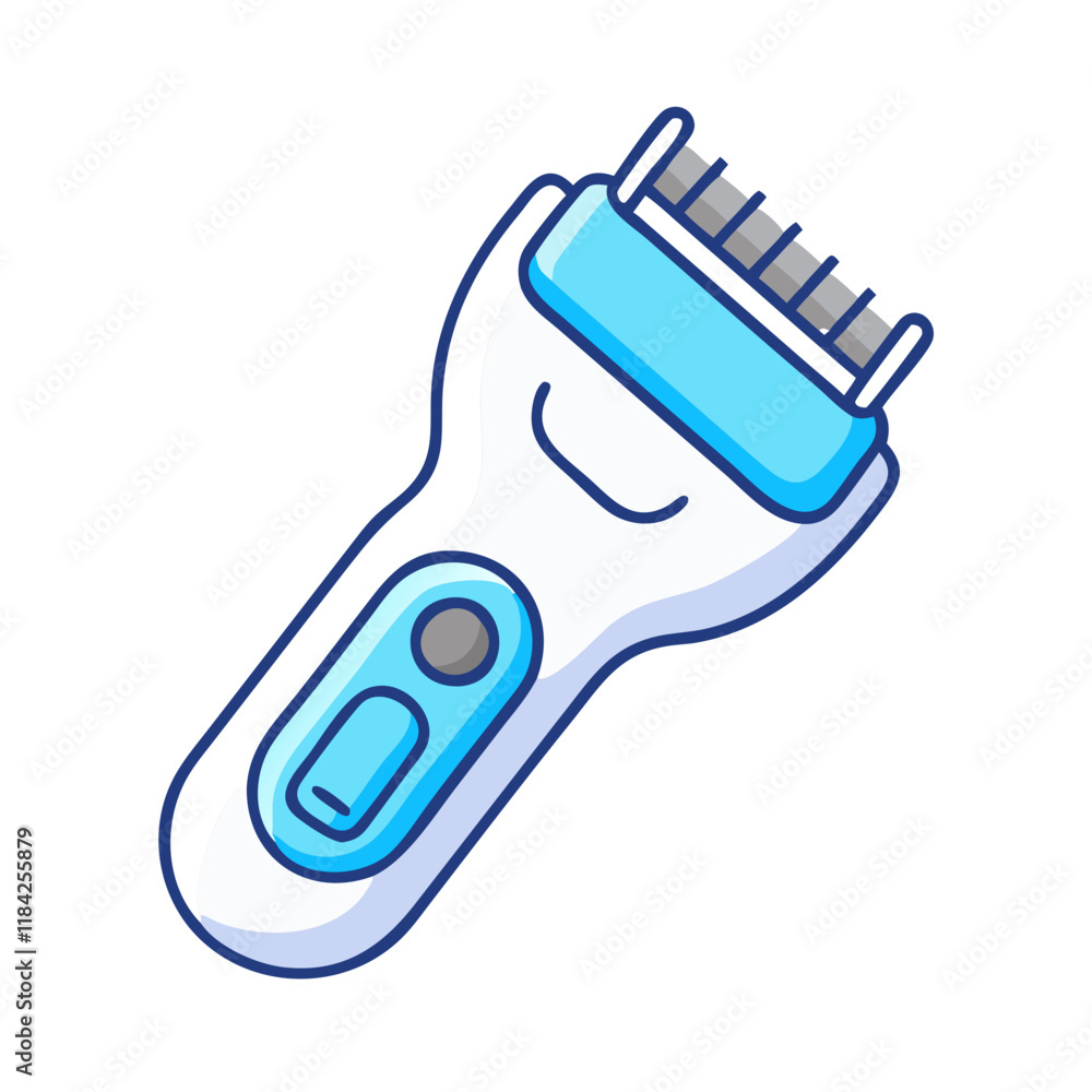 electric shaver vector icon, electronics vector illustration - simple illustration of electric shaver perfect for logos, and electronics-themed designs. electric shaver vector icon, electronics vector illustration - simple illustration of electric shaver perfect for logos, and electronics-themed designs.
