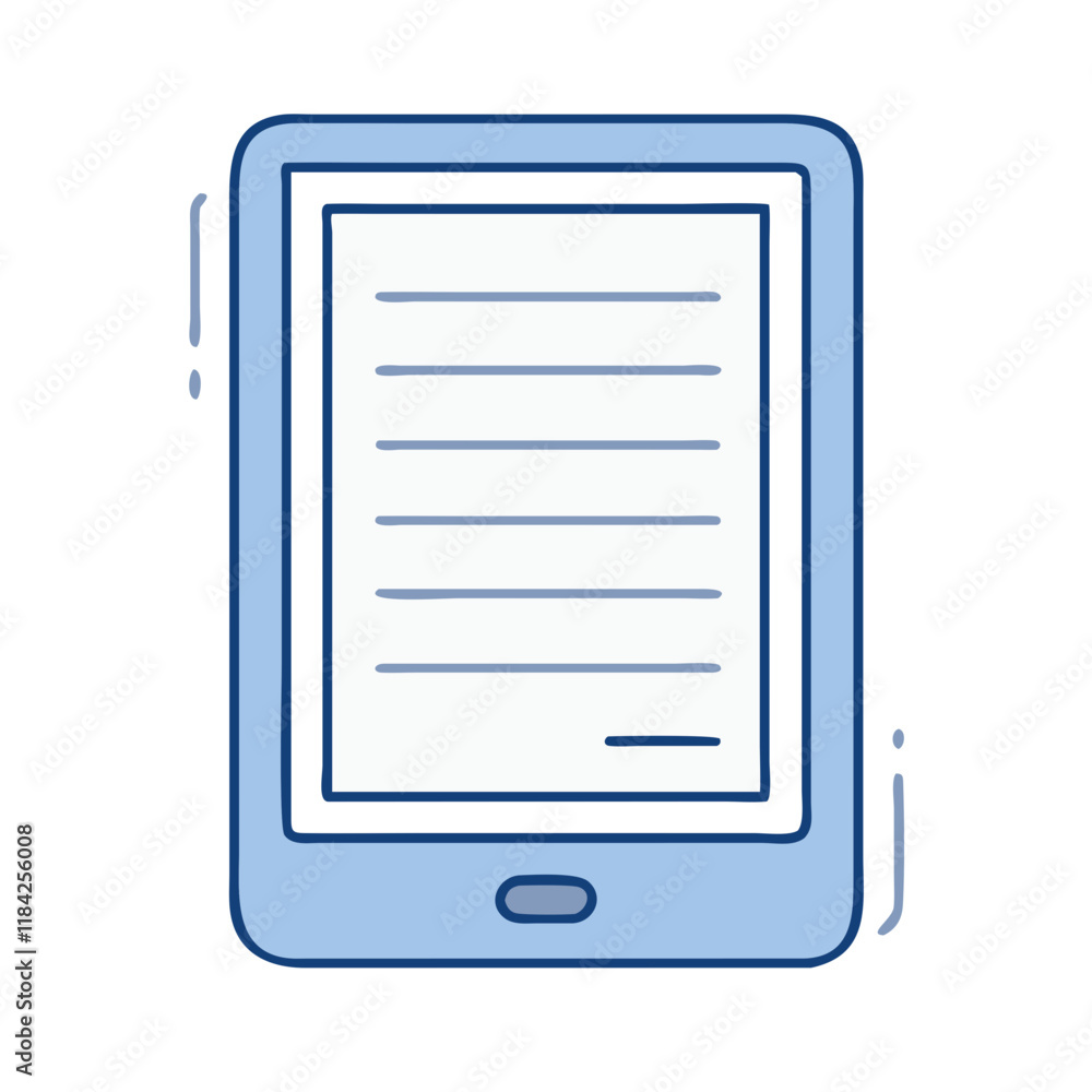 e reader kindle vector icon, electronics vector illustration - simple illustration of e reader kindle perfect for logos, and electronics-themed designs. e reader kindle vector icon, electronics vector illustration - simple illustration of e reader kindle perfect for logos, and electronics-themed designs.