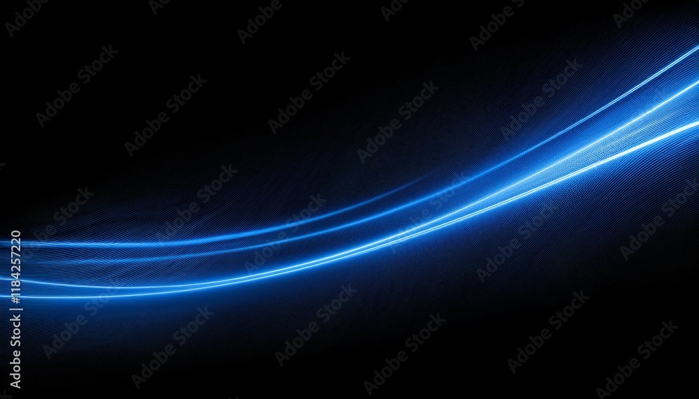 Fototapeta premium Modern abstract background with wave lines.