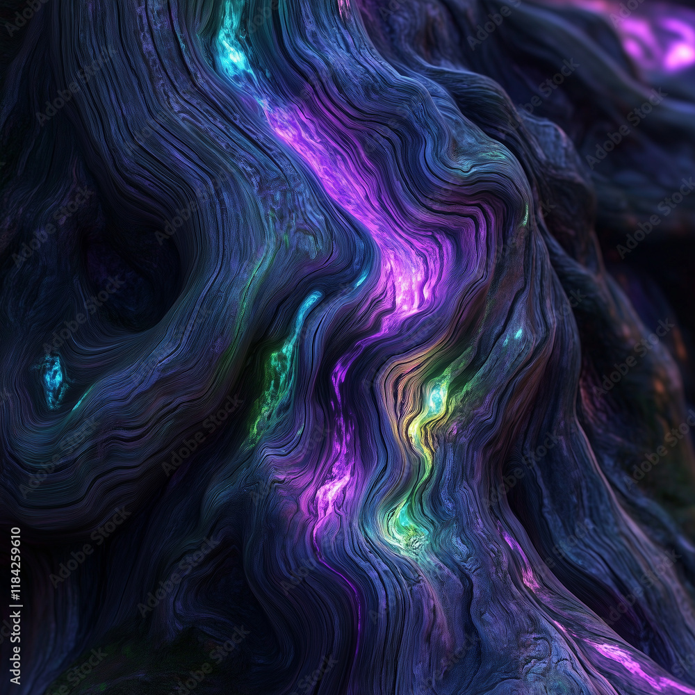 The texture of wood in various forms