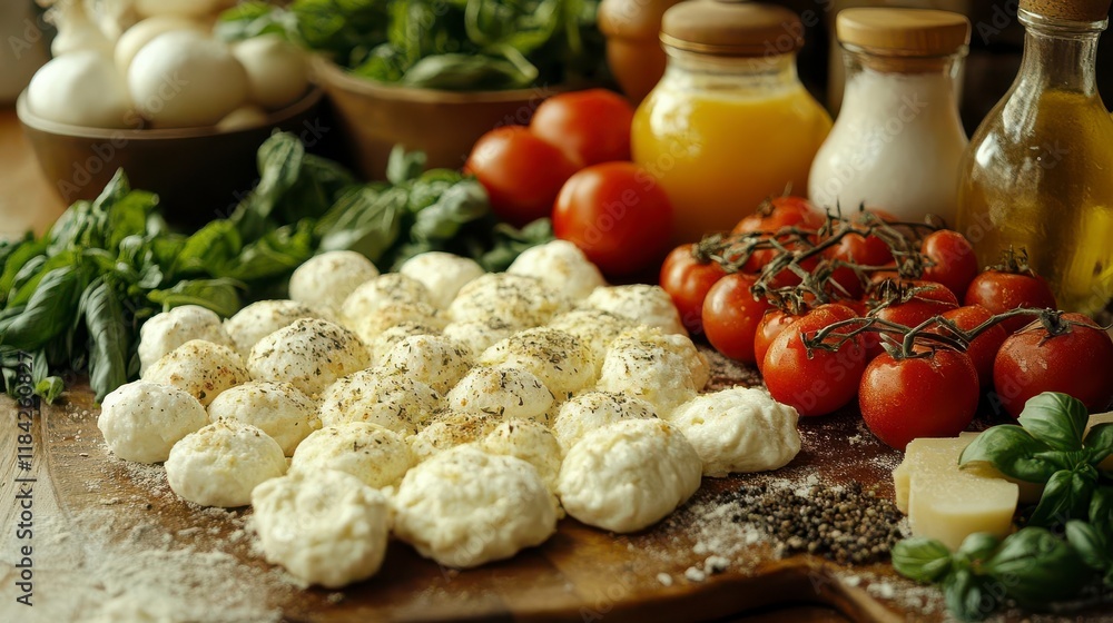 Aromatic Italian Cheese Delights: Basil, Tomatoes, and More! Aromatic Italian Cheese Delights: Basil, Tomatoes, and More!