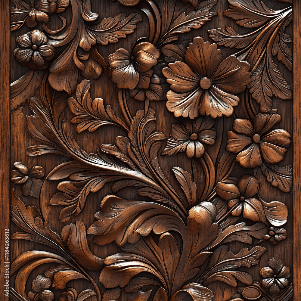 The texture of wood in various forms
