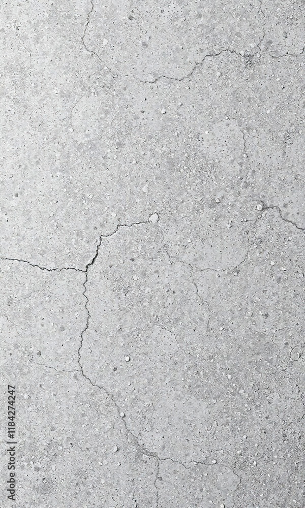 Obraz premium Gray concrete surface with a subtle gradient effect, bare ground, gray concrete, modern