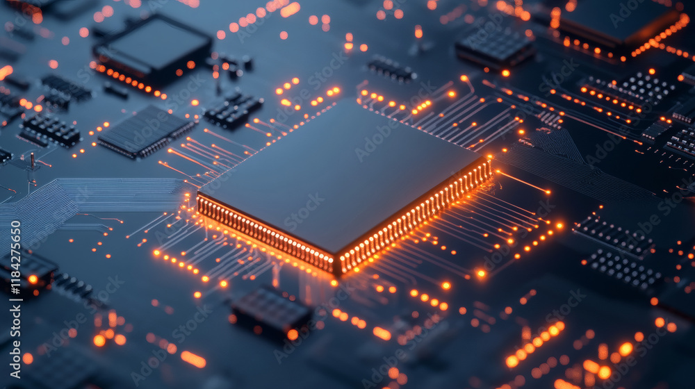 high-tech circuit board background, Abstract digital technology presentations, Electronic component, Digital infrastructure, Blue tech theme high-tech circuit board background, Abstract digital technology presentations, Electronic component, Digital infrastructure, Blue tech theme