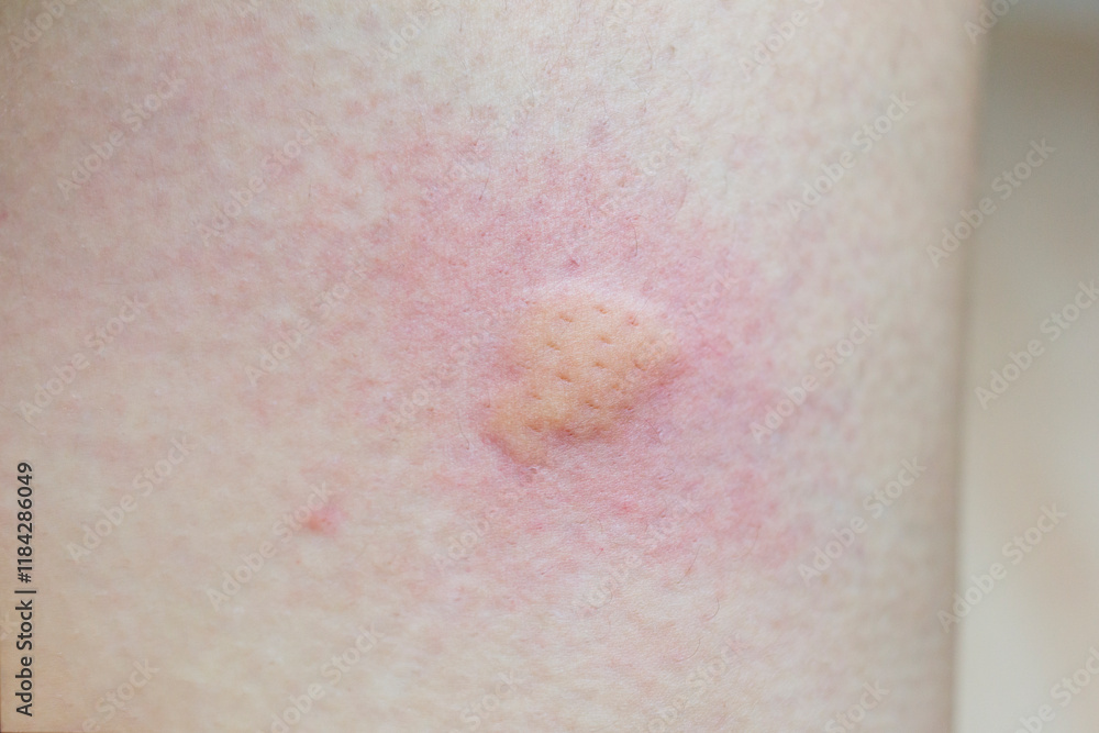 Fototapeta premium 해충 피부염