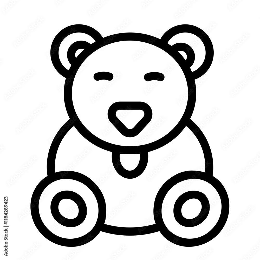Teddy Bear Icon Teddy Bear Icon