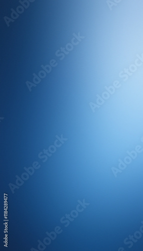 Minimalistic Blue Gradient Background with Smooth and Subtle Light Transition