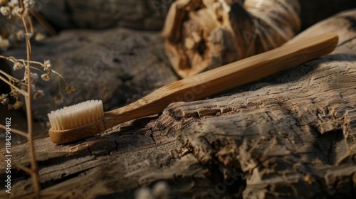 Sustainable Bamboo Toothbrush - Eco-Friendly Oral Care photo