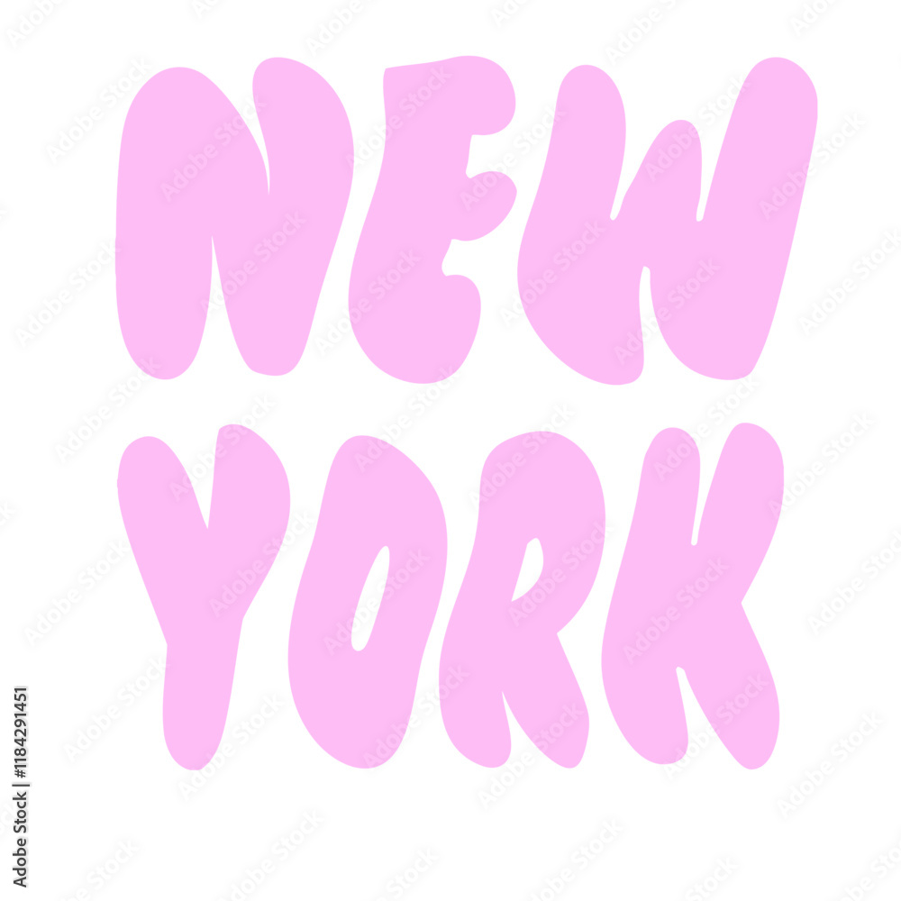New york bubble slogan lettering trending graphic Tee t-shirt logo slogan graphic artwork typography tote badge emblem crest New york bubble slogan lettering trending graphic Tee t-shirt logo slogan graphic artwork typography tote badge emblem crest