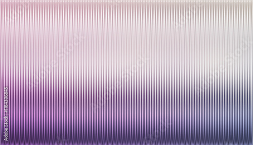 Vector ribbed glass texture background. purple ribbed glass. Natural color. Mesh gradient. acrylic ribbed bath surface. Reeded glass background semitransparent overlay. Bath wall window