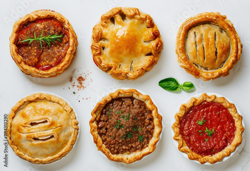 Golden Mini Pies A Delicious Assortment of Savory Fillings
