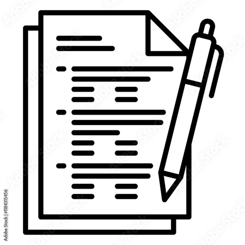 Test sheet icon to work on to pass