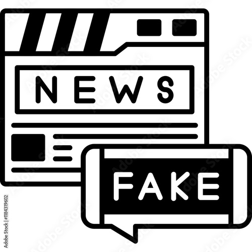 Fake News Icon