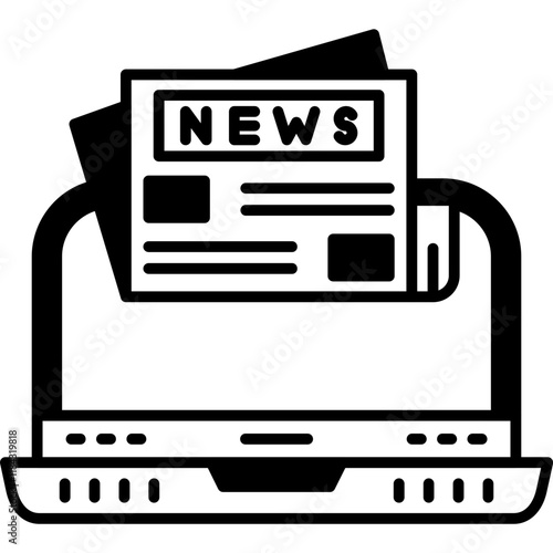 Online Newspaper Icon