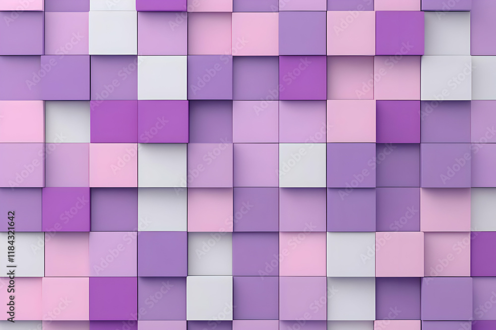 Abstract 3D Cube Background Abstract 3D Cube Background