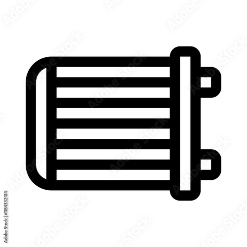 condensers icon with line style, perfect for user interface projects