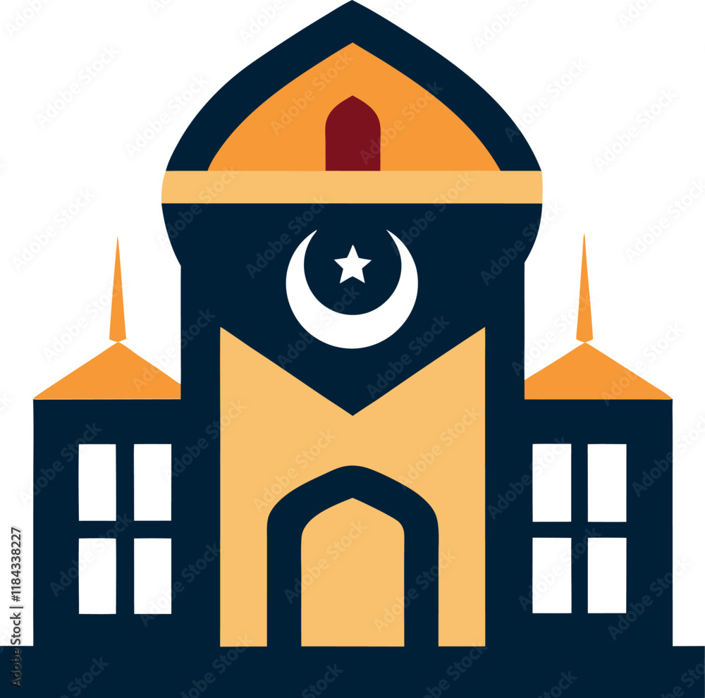 muslim building of a house muslim building of a house