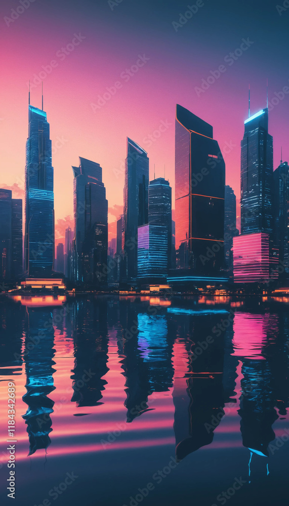 Obraz premium Abstract Mobile Phone Wallpaper