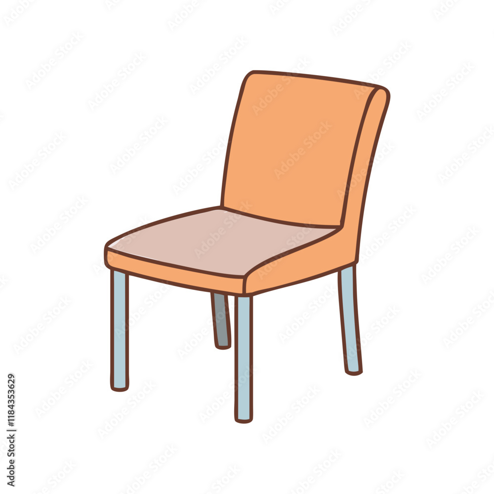 chair vector icon, furniture vector illustration - simple illustration of chair perfect for logos, and furniture-themed designs. chair vector icon, furniture vector illustration - simple illustration of chair perfect for logos, and furniture-themed designs.