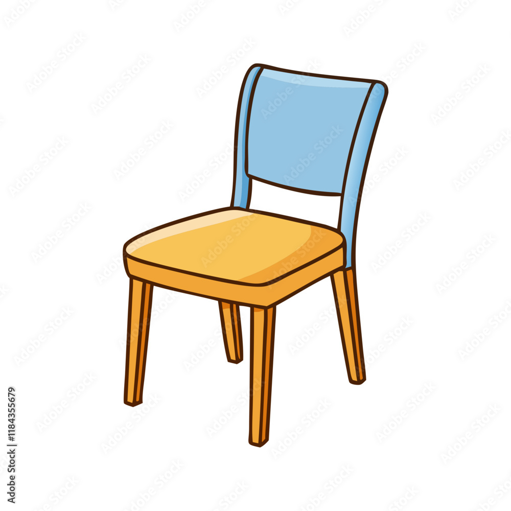 dining chair vector icon, furniture vector illustration - simple illustration of dining chair perfect for logos, and furniture-themed designs. dining chair vector icon, furniture vector illustration - simple illustration of dining chair perfect for logos, and furniture-themed designs.