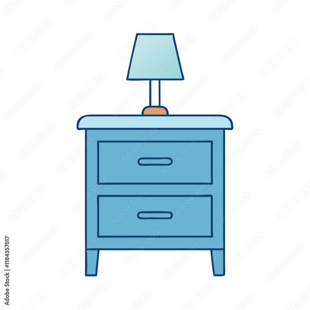 nightstand vector icon, furniture vector illustration - simple illustration of nightstand perfect for logos, and furniture-themed designs. nightstand vector icon, furniture vector illustration - simple illustration of nightstand perfect for logos, and furniture-themed designs.
