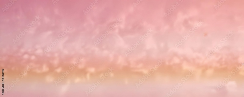 Fototapeta premium Soft pink gradient background with golden yellow hues in a subtle ombre effect , gradient, warm, soothing