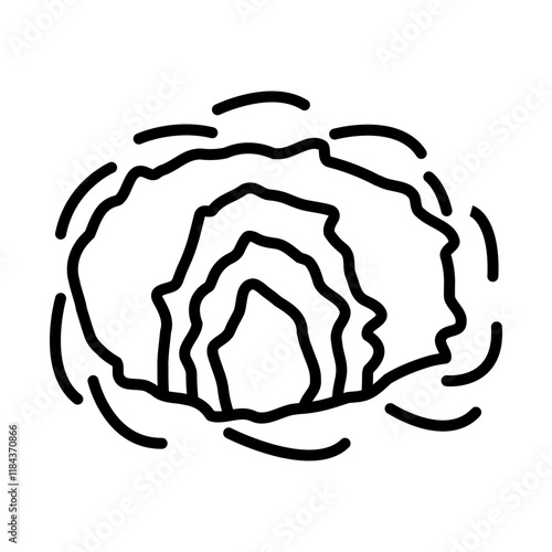 OpenPit Mine Icon Design