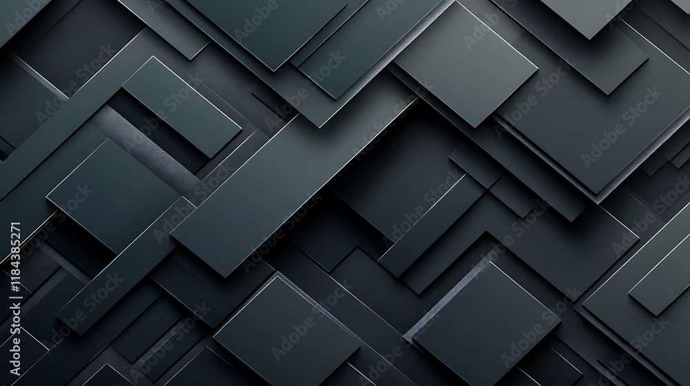 Abstract Dark Grey Geometric Shapes Pattern Design Abstract Dark Grey Geometric Shapes Pattern Design