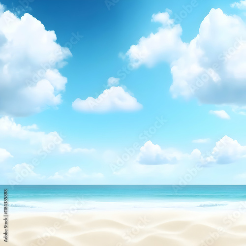 Wallpaper Mural Beach Background Illustration Torontodigital.ca
