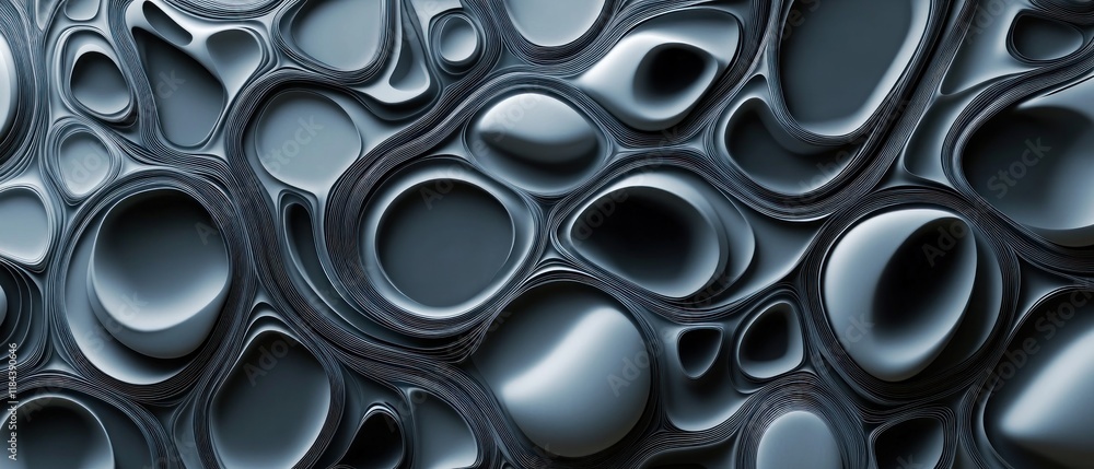 Abstract Metallic Structure Abstract Metallic Structure