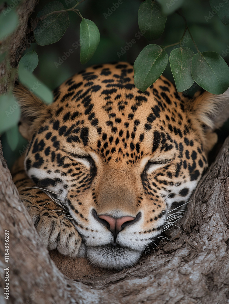 Peaceful Jaguar Slumber Peaceful Jaguar Slumber