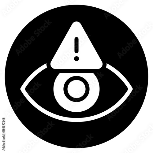 eye glyph icon