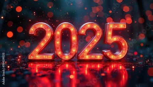 2025 New Year wallpaper