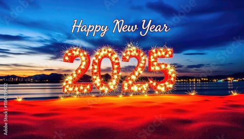 2025 New Year wallpaper