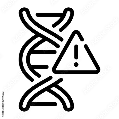 dna line icon