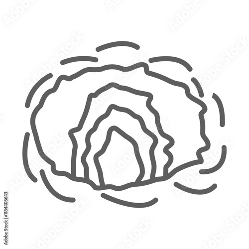 OpenPit Mine Icon Design