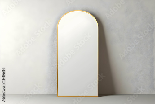 Arch Mirror 3D Render
