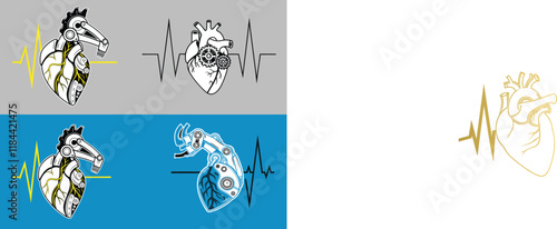 Techno-Heart Fusion of Biology and Mechanics